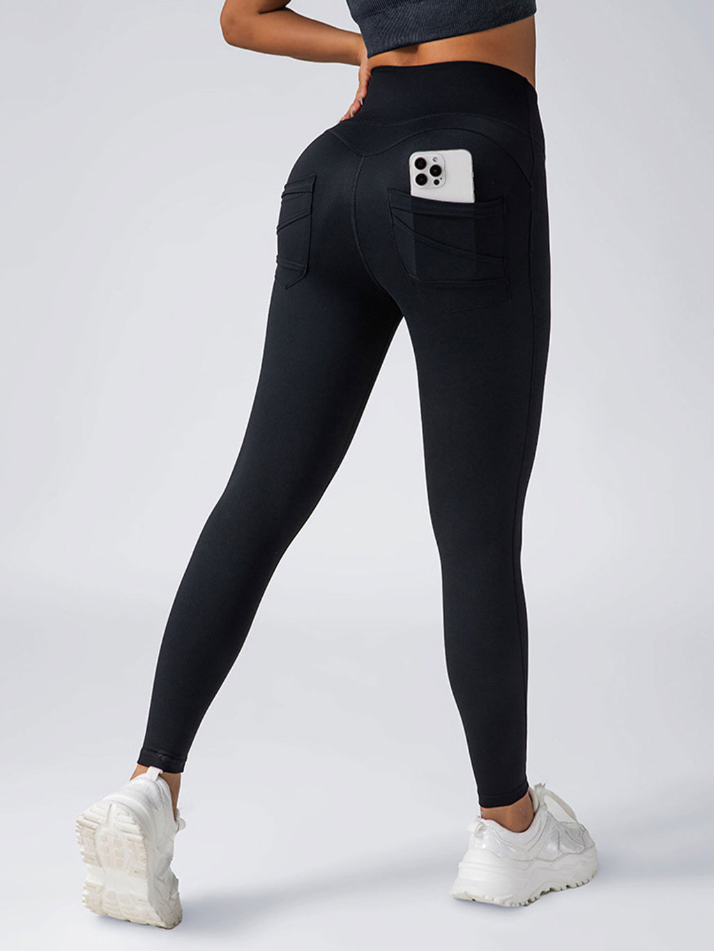 High Waist Yoga Leggings With Pockets