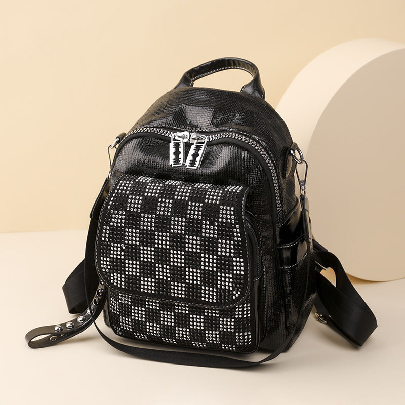 Colorful Sequin Women's Multifunctional Backpack
