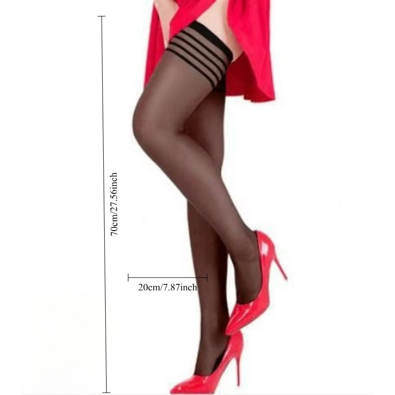 Anti-hook Silk Over The Knee Stockings