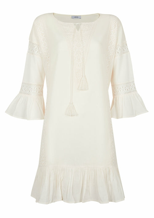 PARADISO MINI DRESS - NATURAL TAKINMaXX
