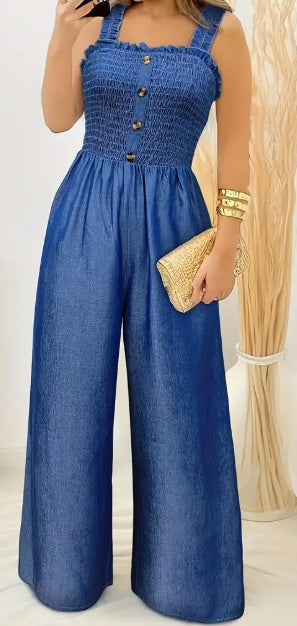 Stylish Ruched Jumpsuit