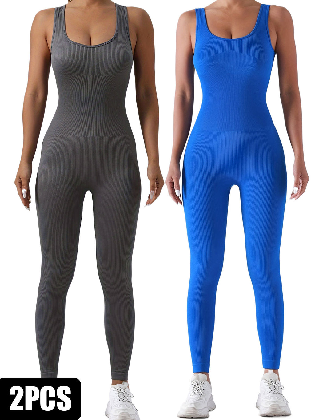 Form-Fitting Sensual Activewear Romper
