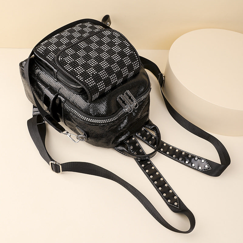 Colorful Sequin Women's Multifunctional Backpack
