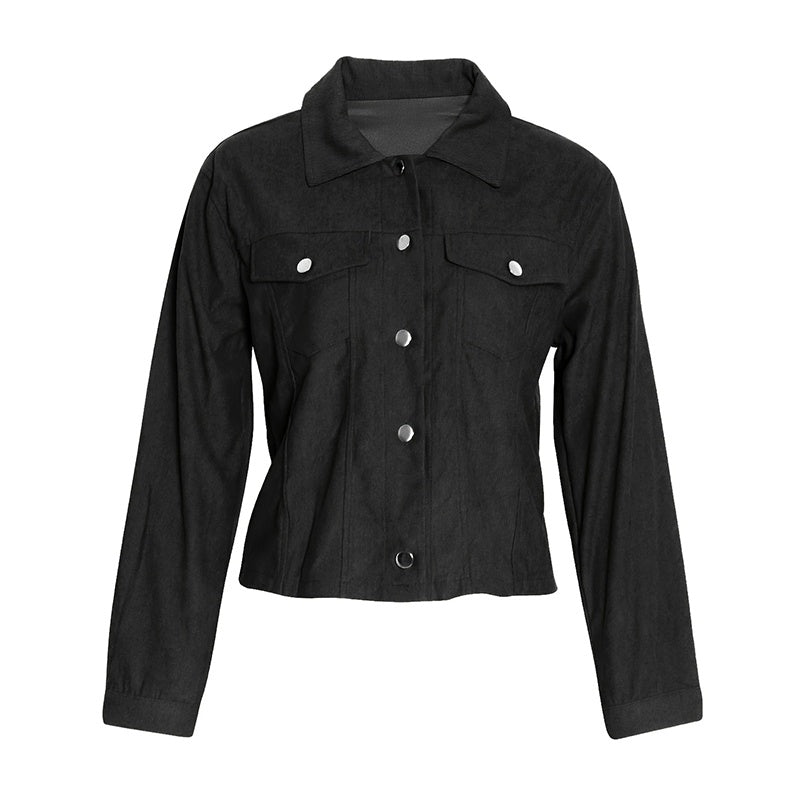 Corduroy Long Sleeve Jacket