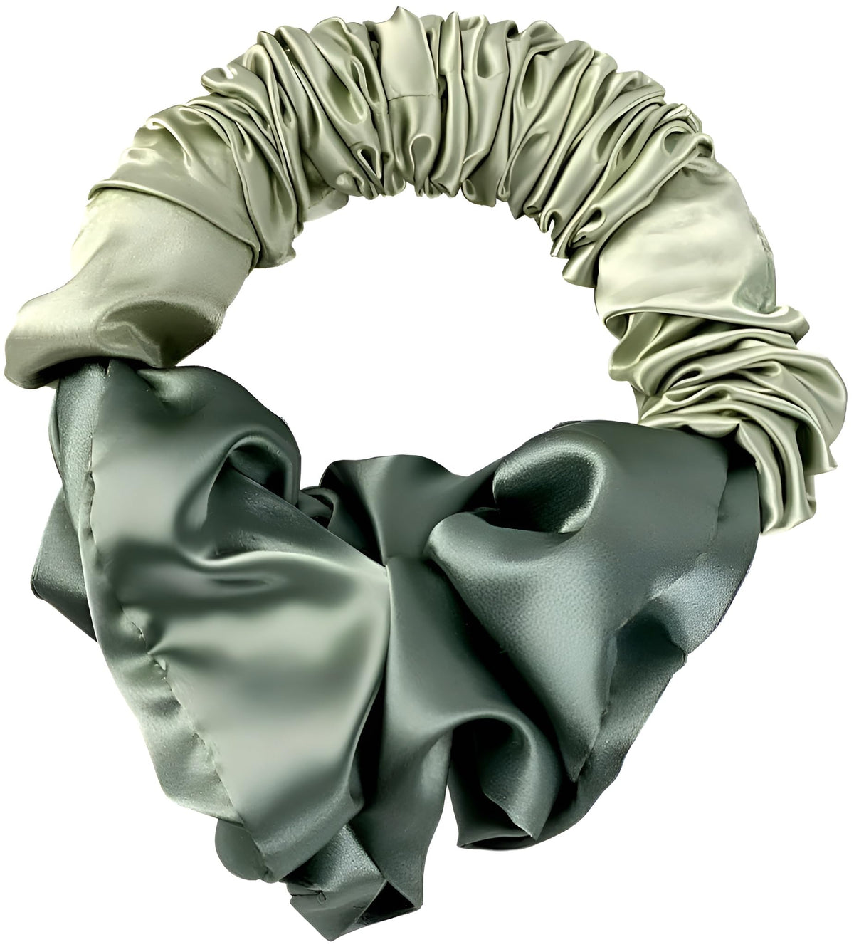 Heatless Curling Silk Scrunchies for WomenSoft Elastic Satin Silk Scrunchies for Hair Sleep Silky Satin Hair Ties No Crease Hair Ties for Girls Perfect for Day or Night