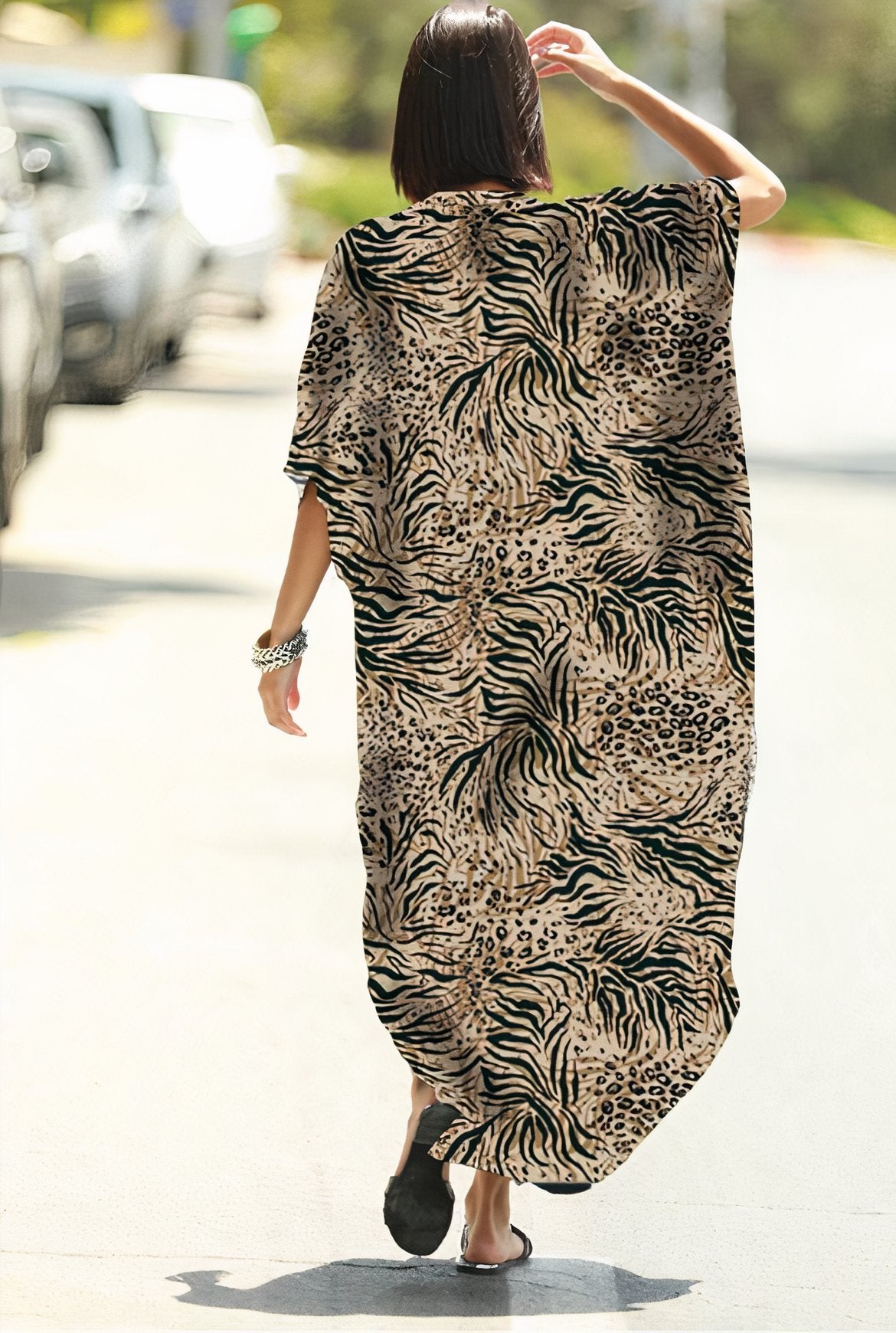 BUTTON-DOWN MAXI DRESS TAKINMaXX