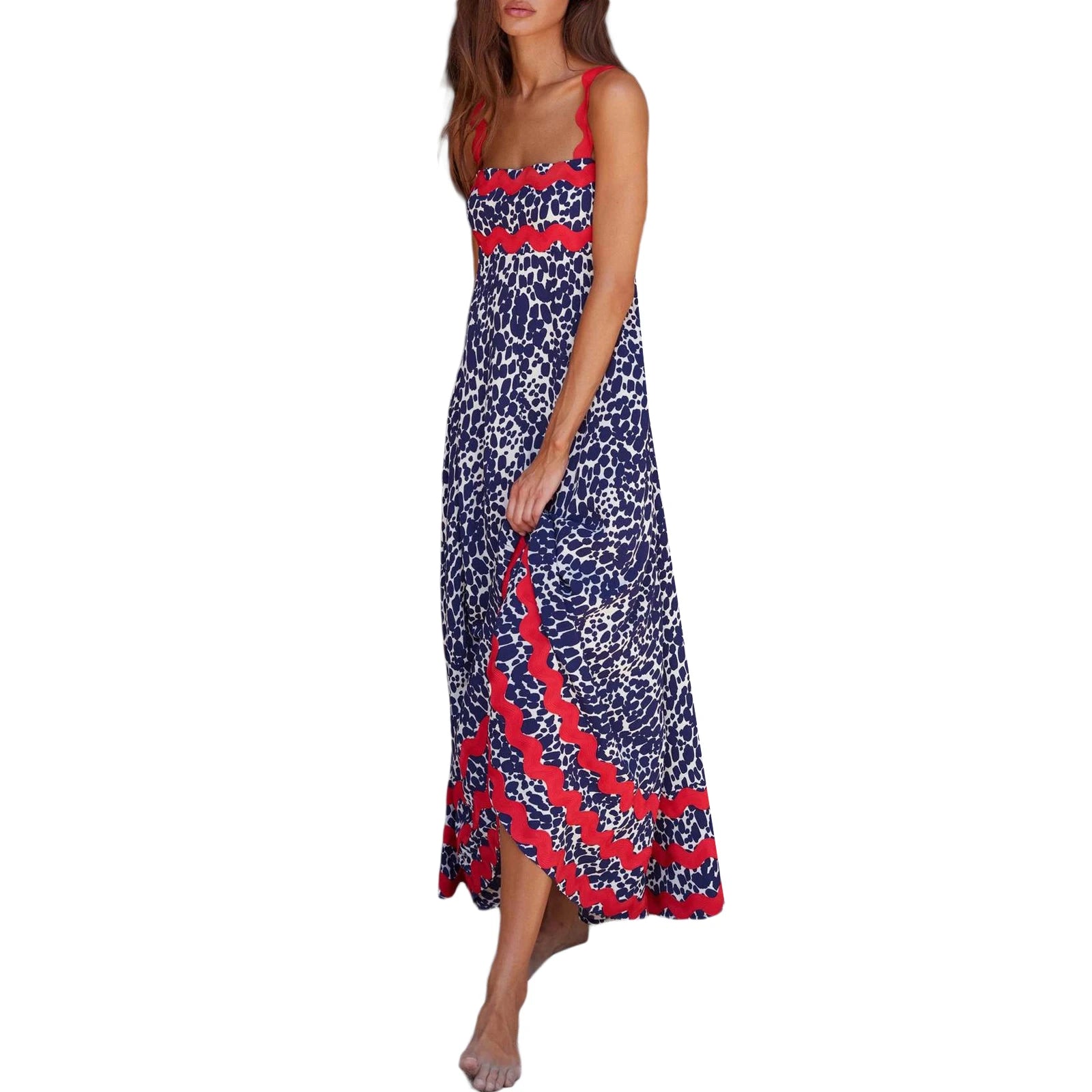 Backless A-Line Ric Rac Dress