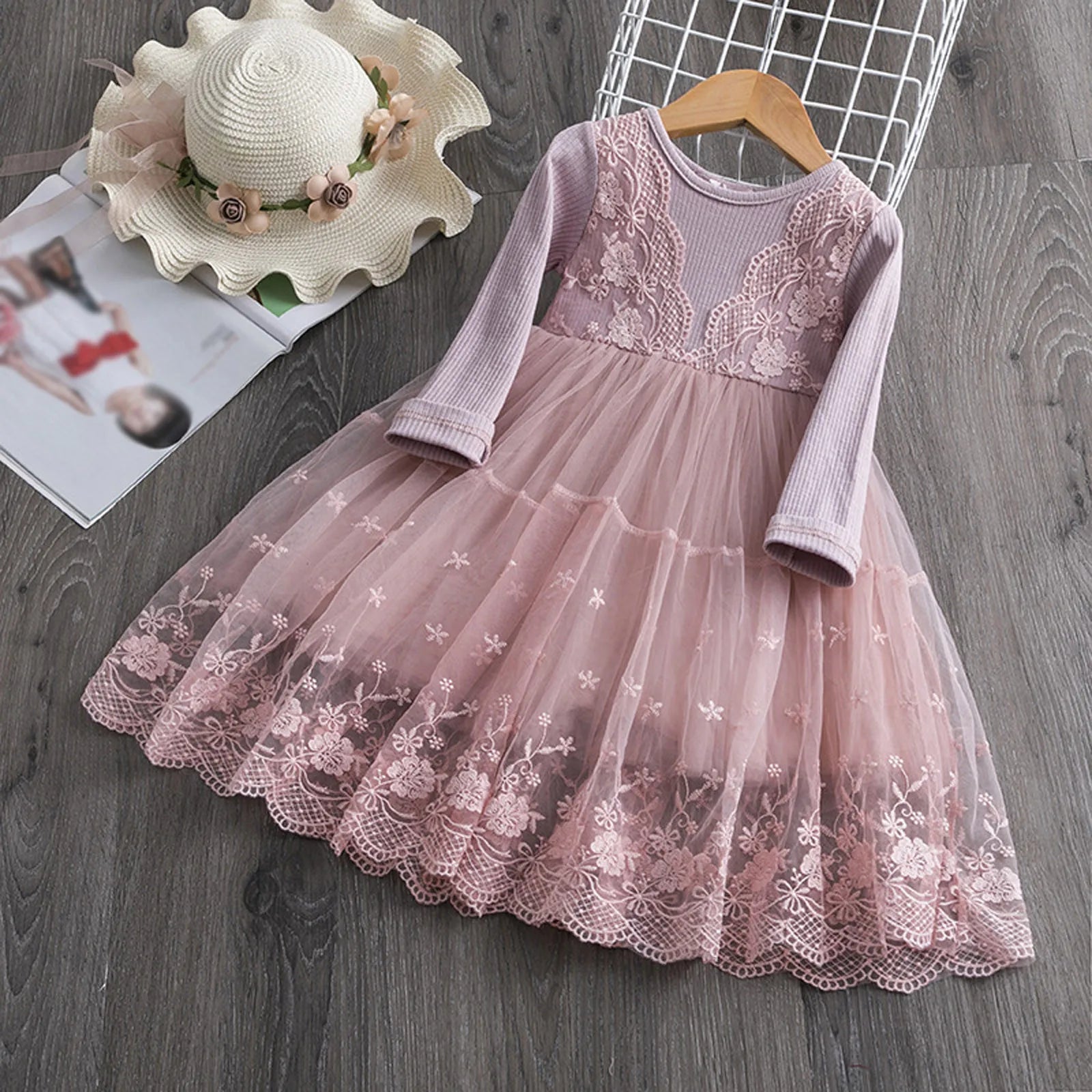 Kids Dresses For Girls 2-7Y