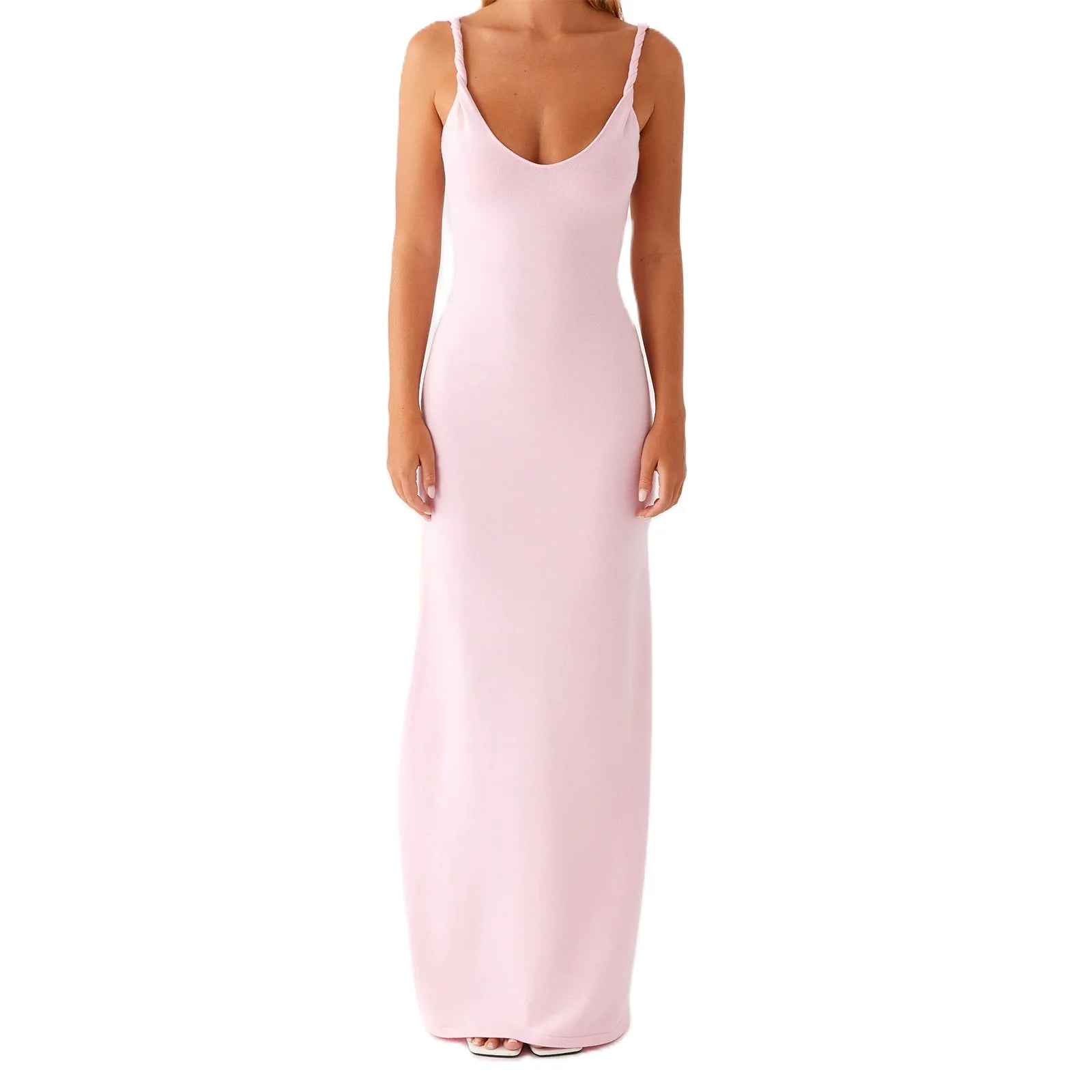 Floral Print Sleeveless Maxi Dress