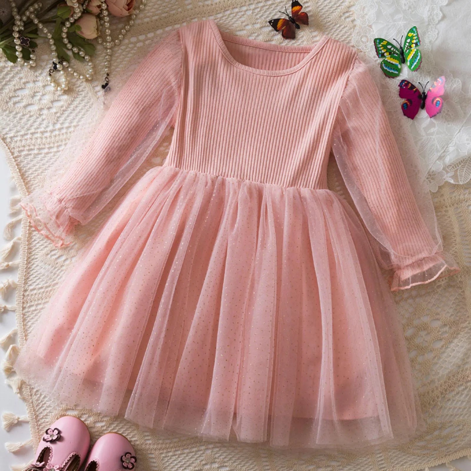 Kids Dresses For Girls 2-7Y