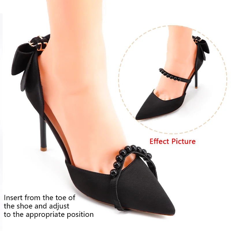 Pearls Rhinestones pumps