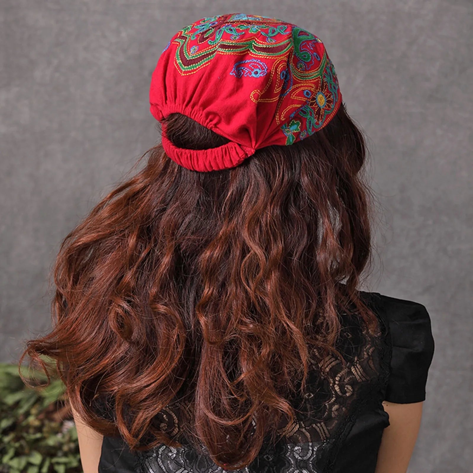 Embroidery Flowers Bandanas