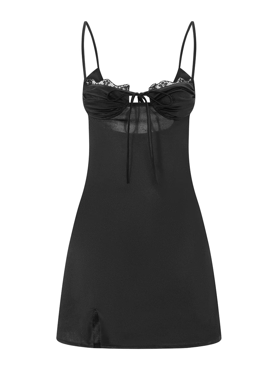 Maxi Dress with Ruffle Trim