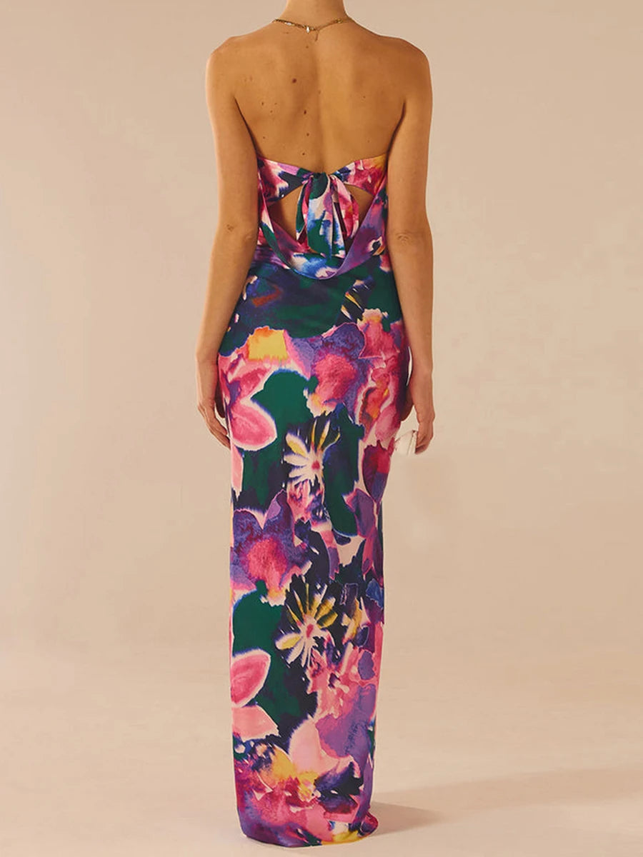 Elegant Off-Shoulder Maxi Dress