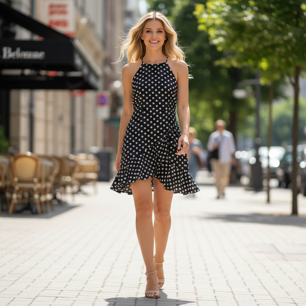 Freckled Summer Dress