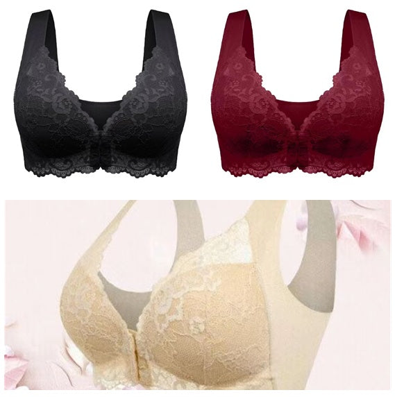 Women's Non-steel Breathable Lace Bra