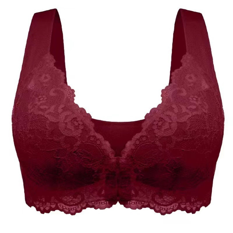 Women's Non-steel Breathable Lace Bra