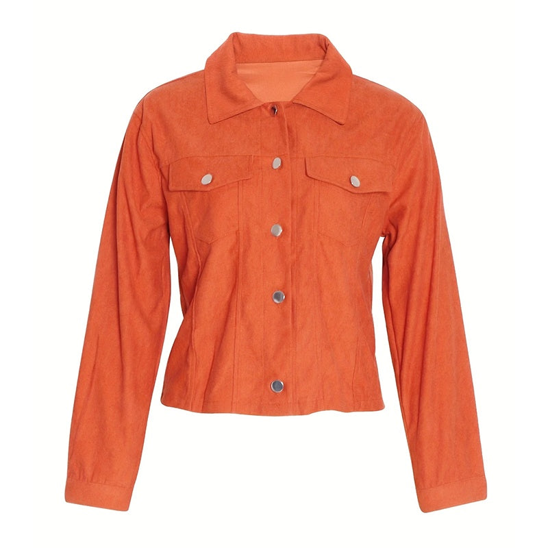 Corduroy Long Sleeve Jacket