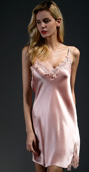 Silky Camisole and Robe Set – 2-Piece Nightwear