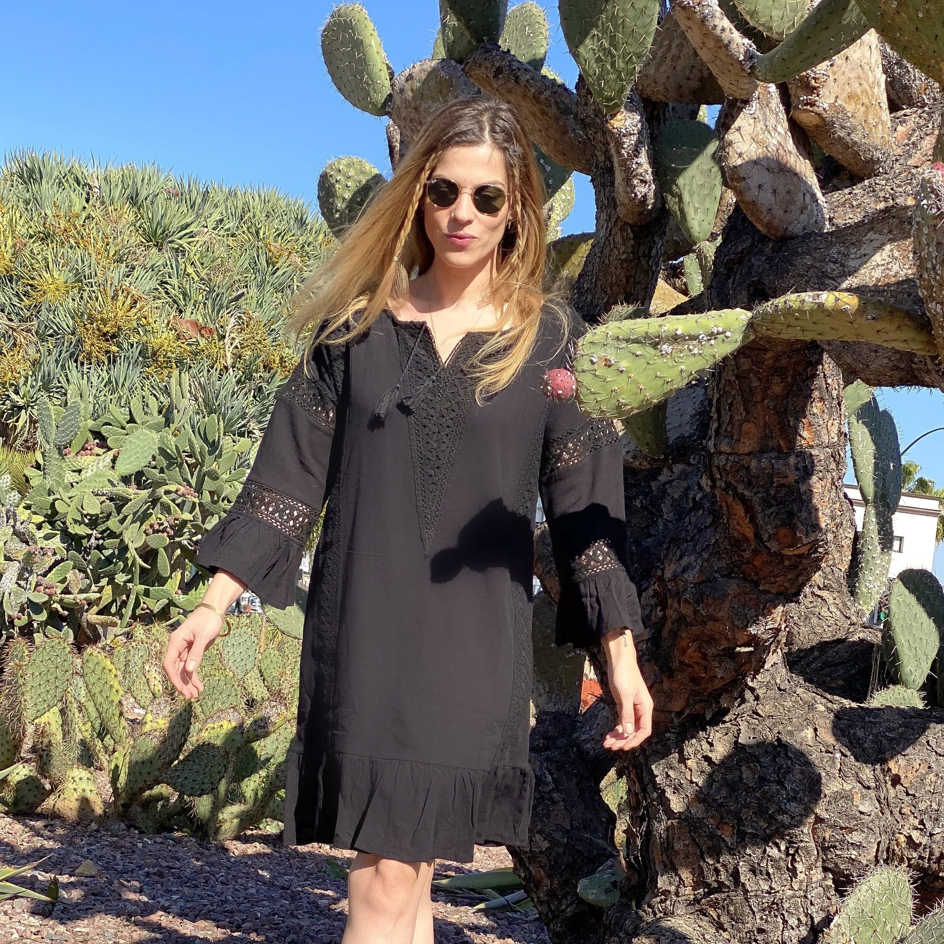 PARADISO MINI DRESS - NATURAL TAKINMaXX