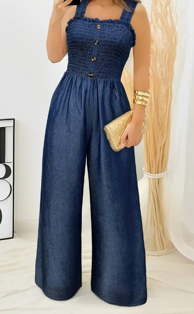Stylish Ruched Jumpsuit