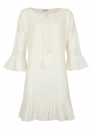 PARADISO MINI DRESS - NATURAL TAKINMaXX